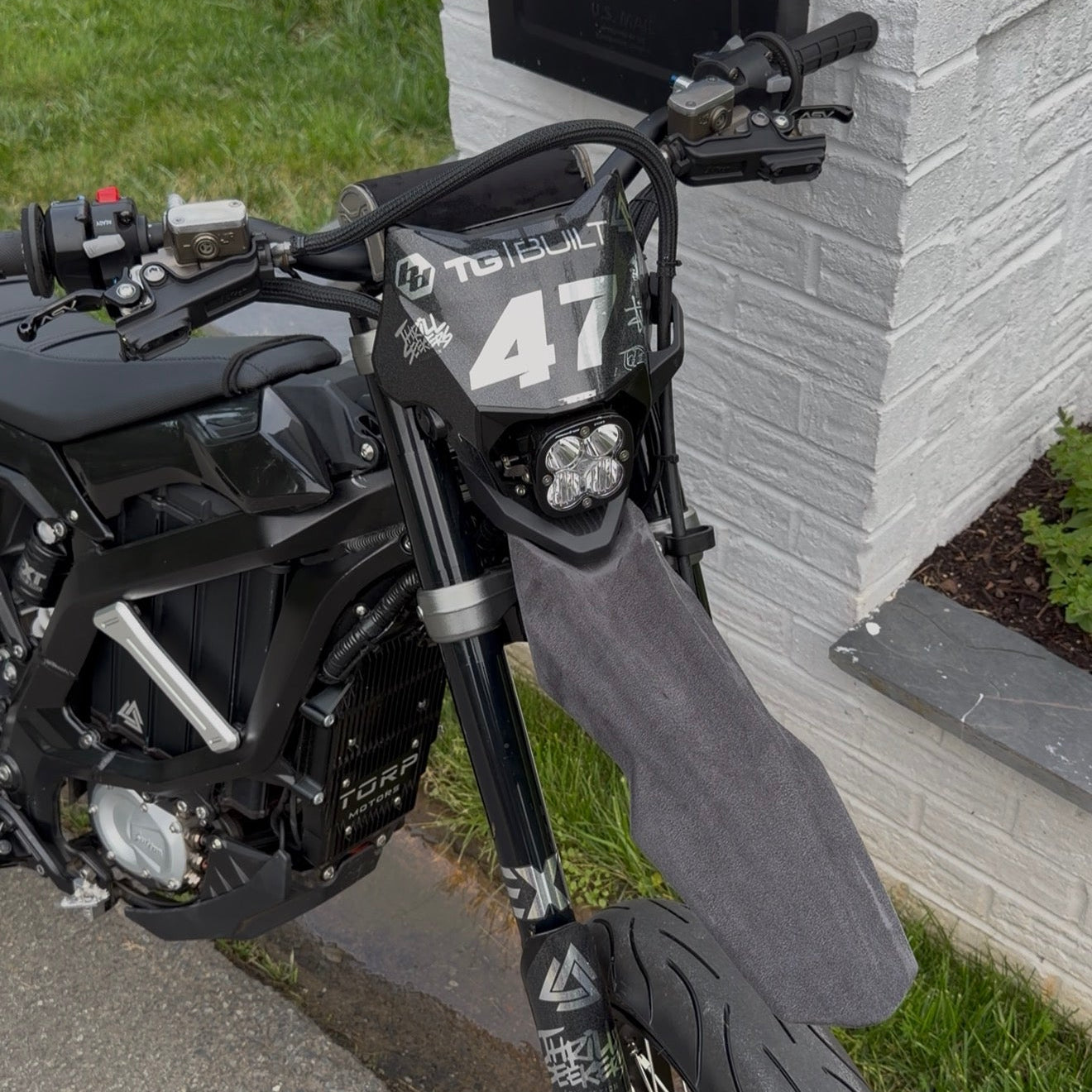 Precut suede fender kit